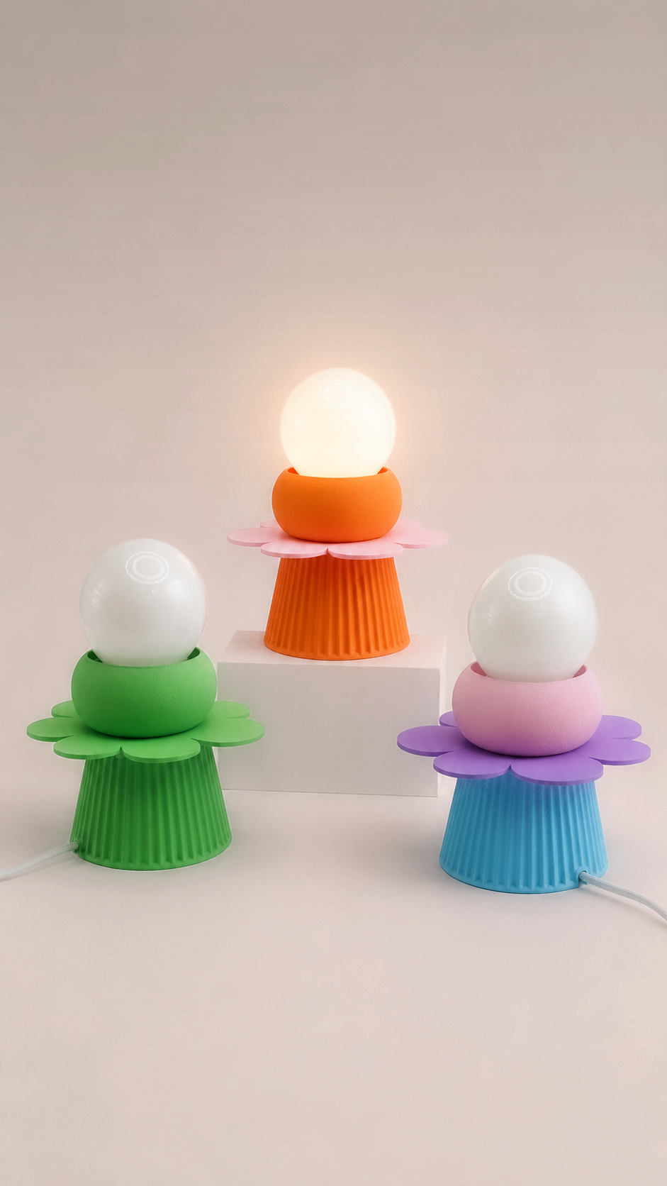 Base de lampe SOLEA personnalisable