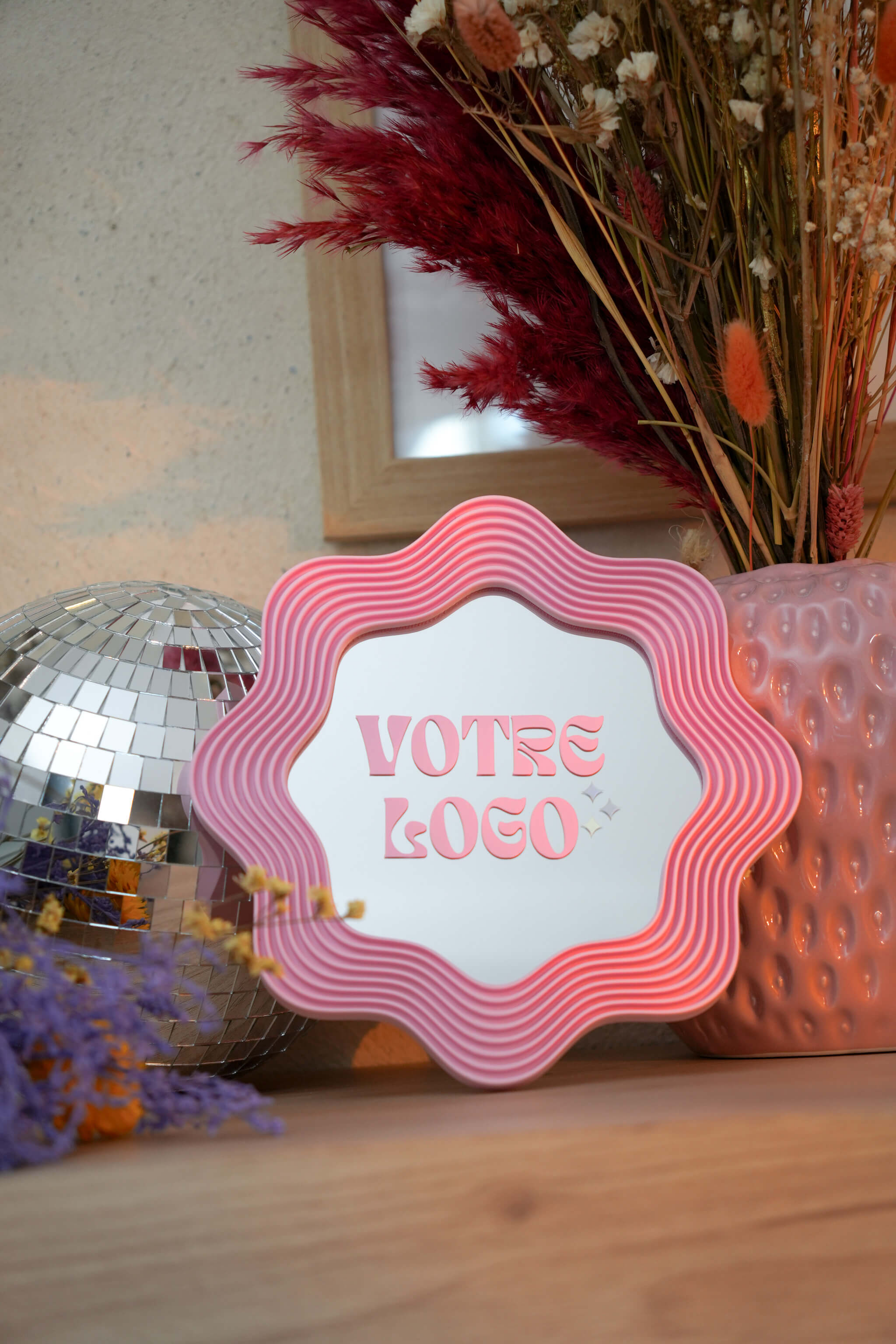 Miroir BLOOMY - Avec LOGO