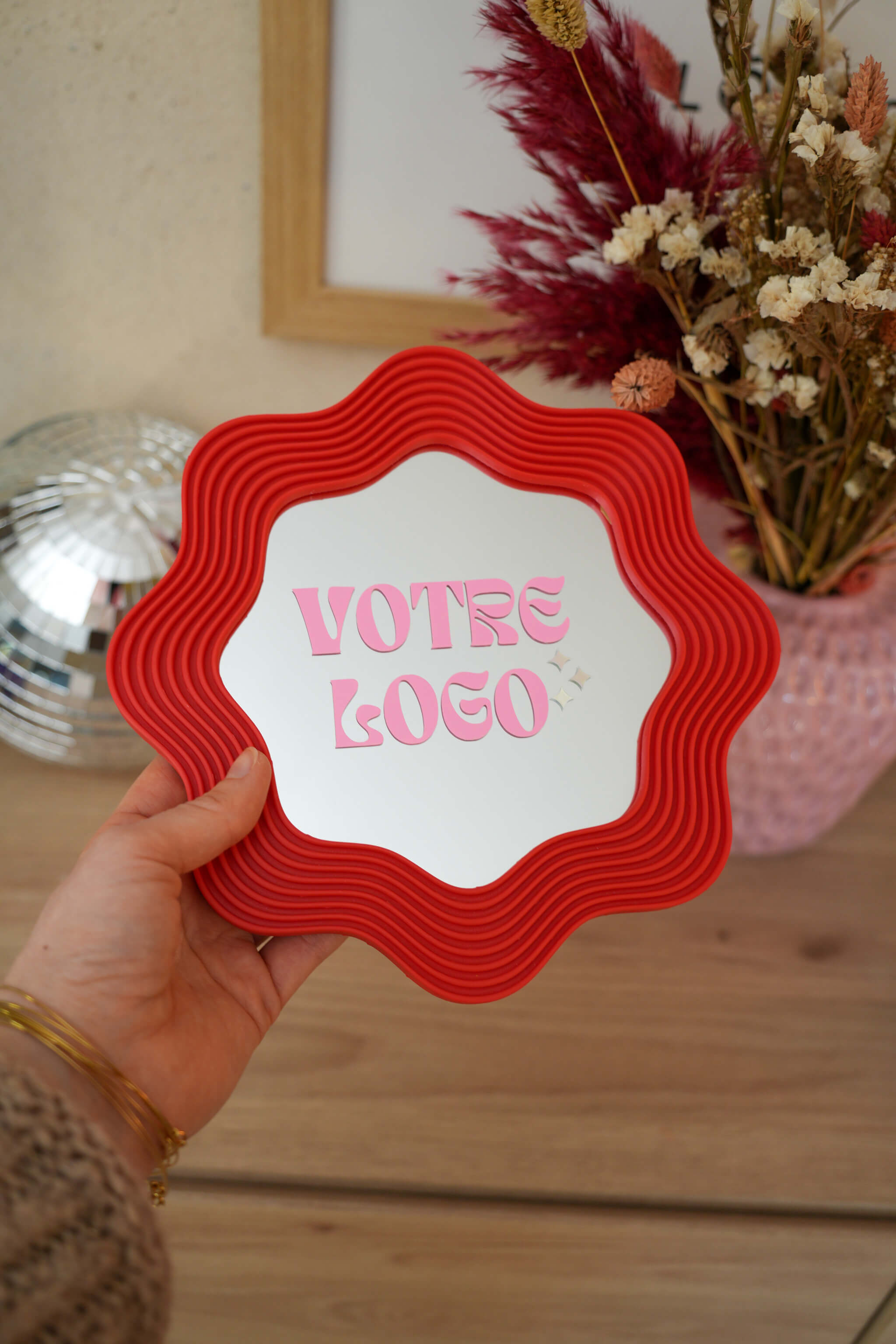 Miroir BLOOMY - Avec LOGO