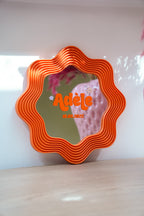 Miroir BLOOMY - Prénom & Date