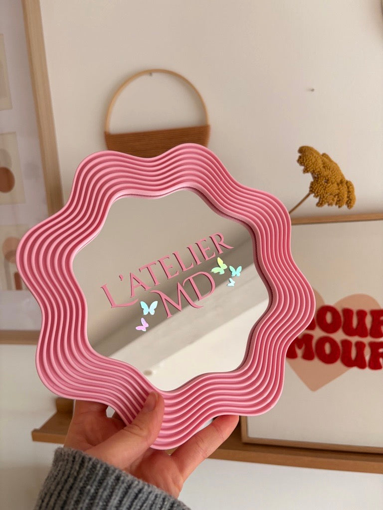 Miroir BLOOMY - Avec LOGO